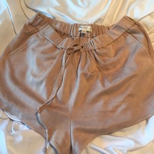 Velvet boutique shorts